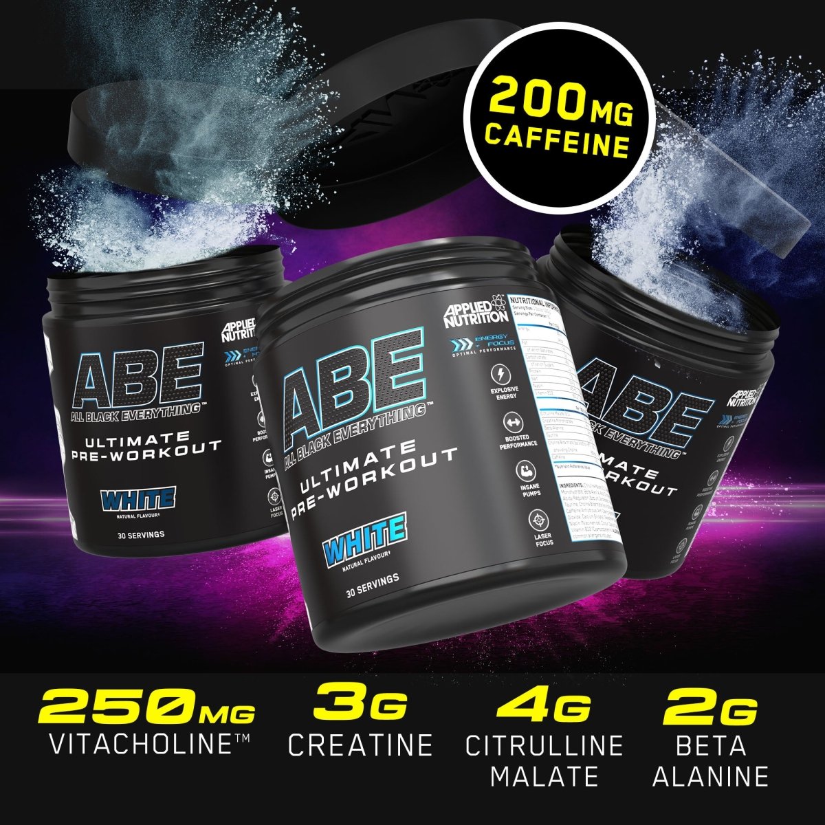 ABE All Black Everything - Extremely Potent Pre-Workout Powder
