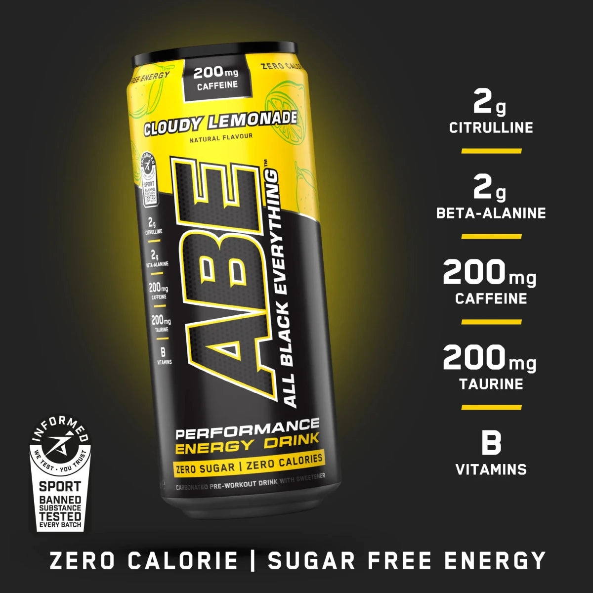 ABE - Performance Pre Workout Cans