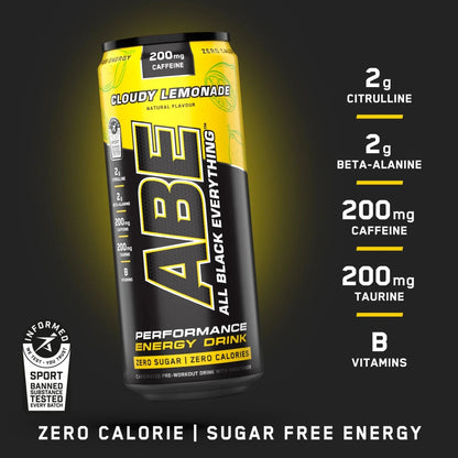 ABE - Performance Pre Workout Cans