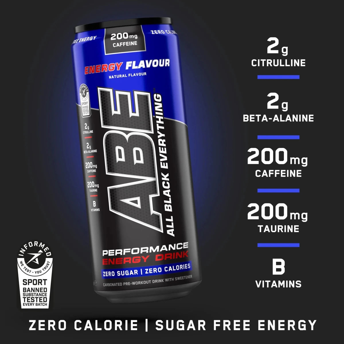 ABE - Performance Pre Workout Cans