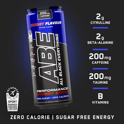 ABE - Performance Pre Workout Cans