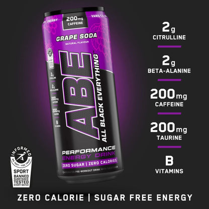 ABE - Performance Pre Workout Cans