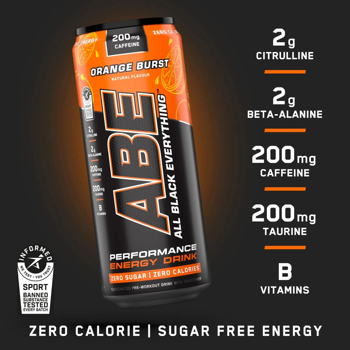 ABE - Performance Pre Workout Cans