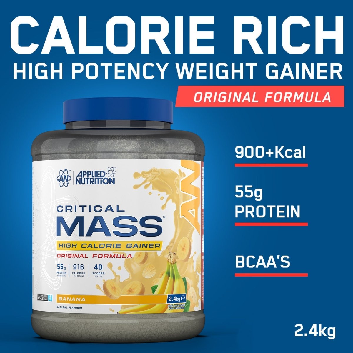 Critical Mass Original 6 kg kalórianövelő (25 adag)