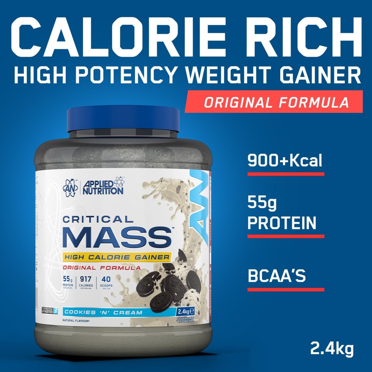 Critical Mass Original 6 kg kalórianövelő (25 adag)