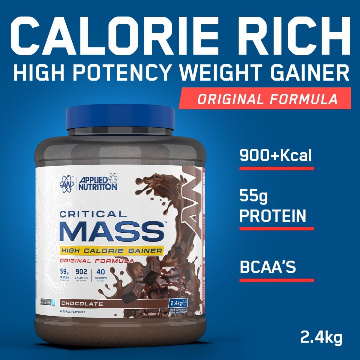 Critical Mass Original 6 kg kalórianövelő (25 adag)