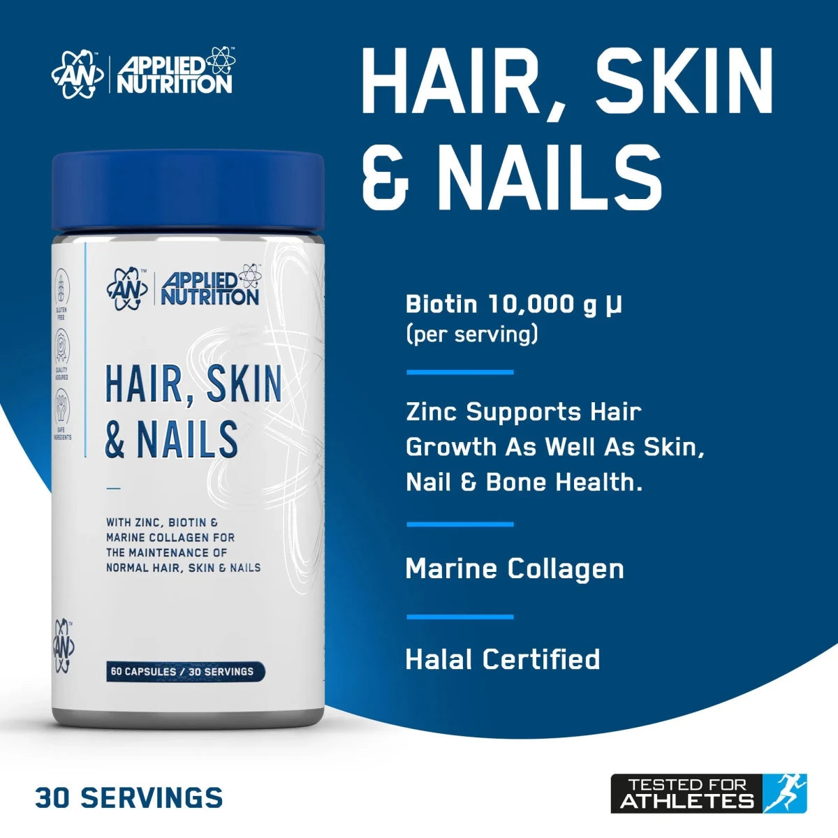 Hair Skin and Nails Collagen Capsules