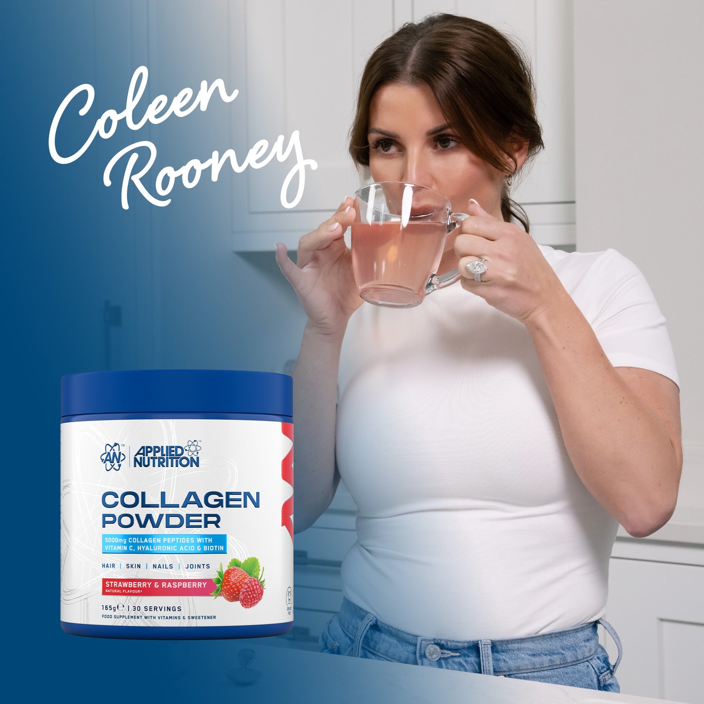 Collagen Beauty Supplement with Vitamin C, Biotin and Hyaluronic Acid