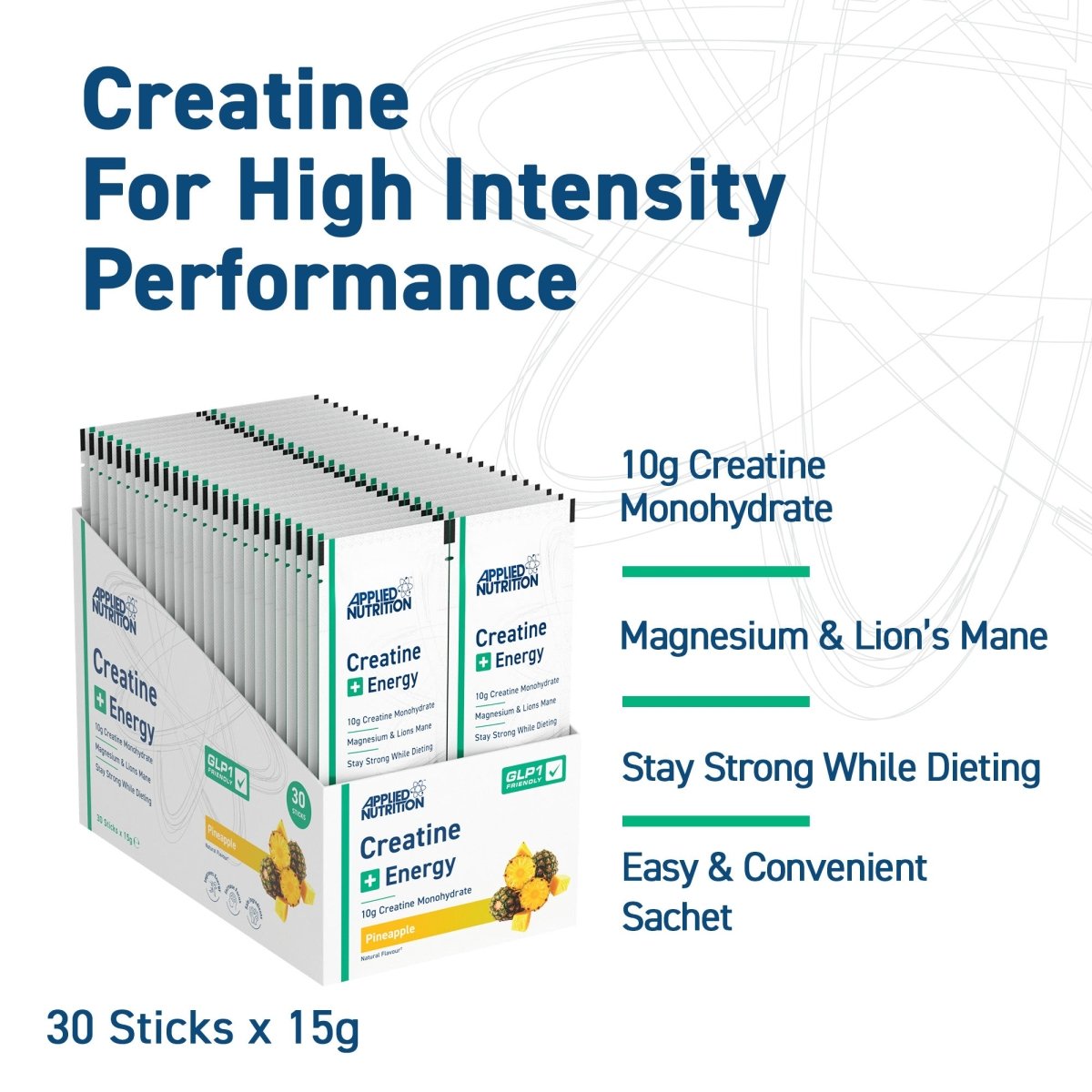 glp 1 with creatine Why choose between and natural GLP-1 support when you can have both?! Jess Sepel, Founder + Expert Nutritionist, breaks down the role of GLP-1 in the body, and how Lean+ 1 treatment) Creatine + Energy - GLP-1