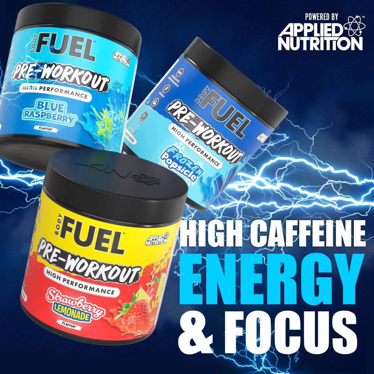 Body Fuel Kit BodyFuel Ultimate Pre‑Workout 320g | Applied Nutrition – Applied ...
