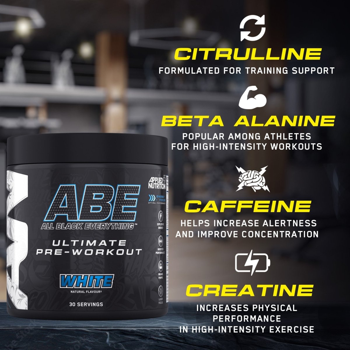 ABE All Black Everything - Extremely Potent Pre-Workout Powder