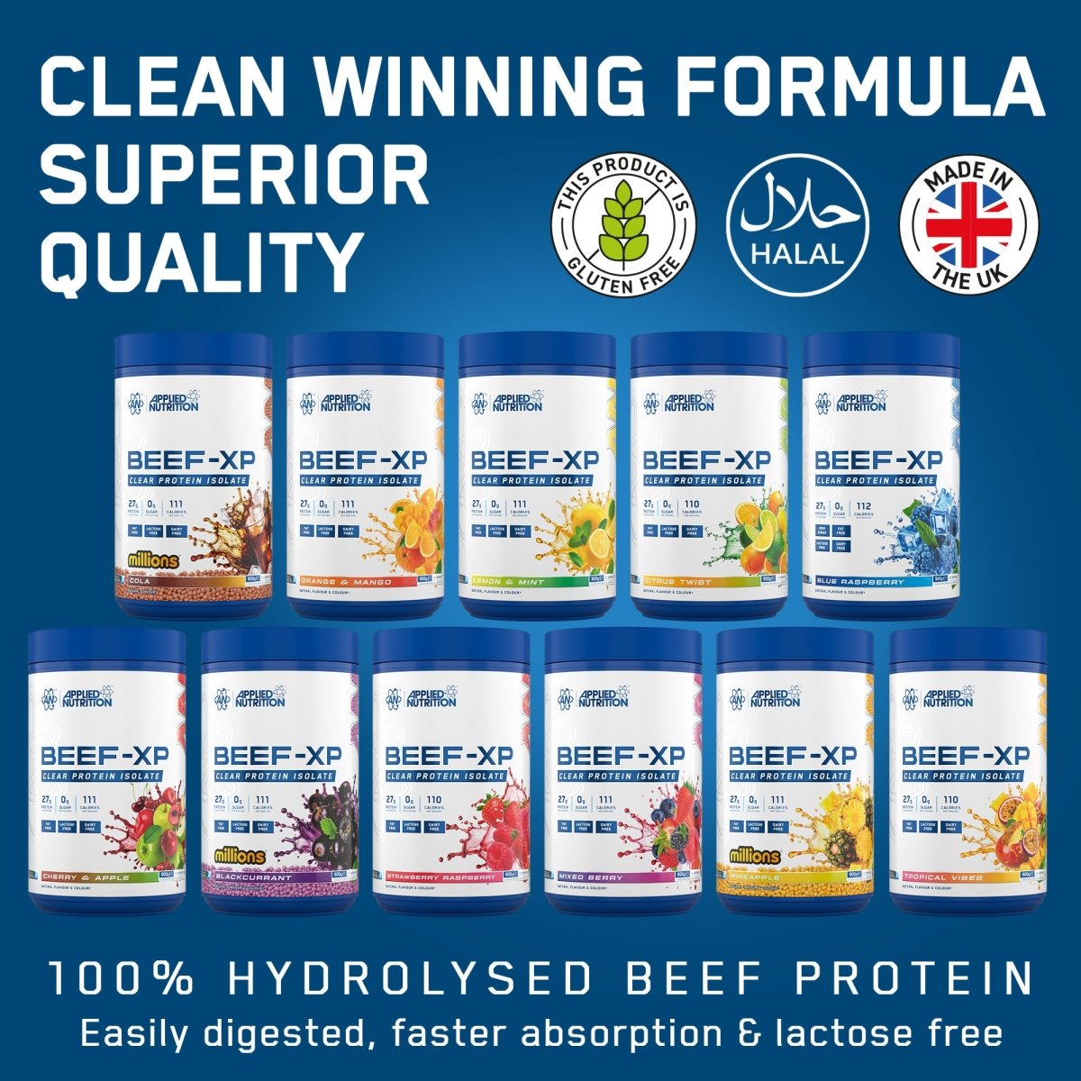 BEEF-XP Clear Beef Protein Isolate