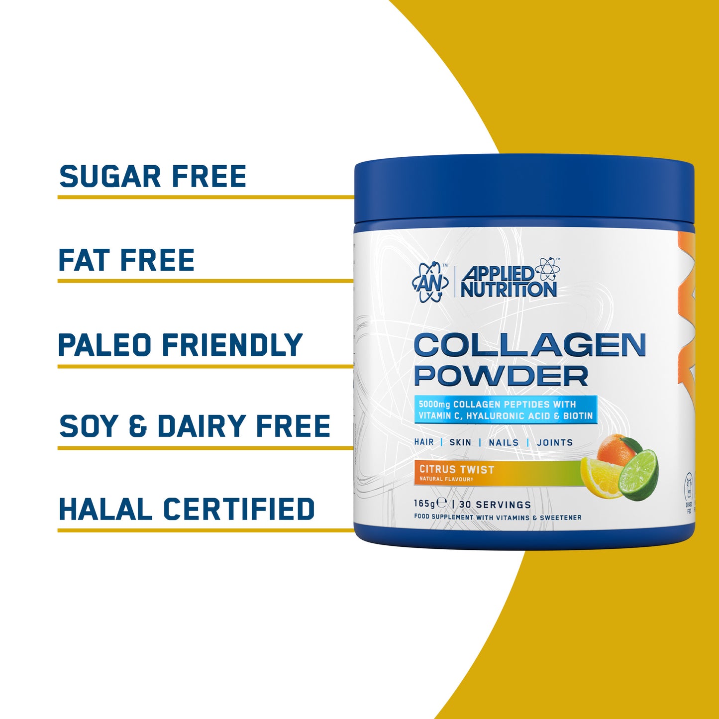 Collagen Beauty Supplement with Vitamin C, Biotin and Hyaluronic Acid