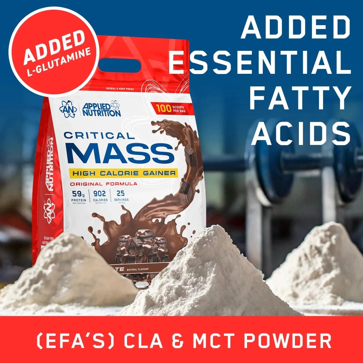 Critical Mass Original 6kg High Calorie Gainer