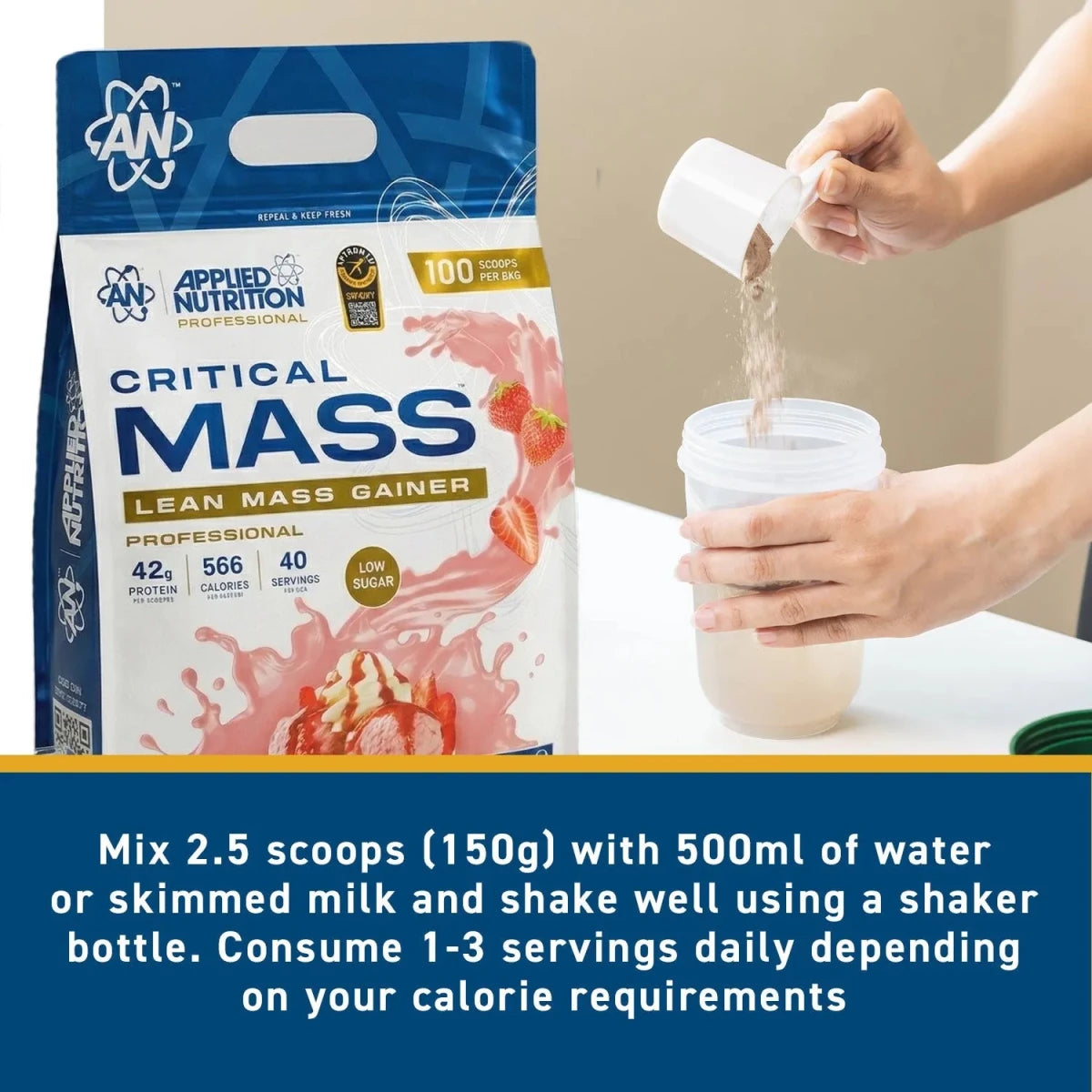 Critical Mass Professional - Lean Mass Gainer