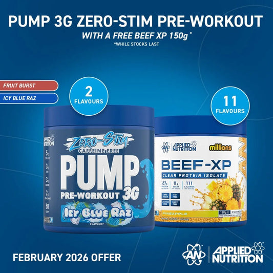 Pump 3G Zero Stim - Caffeine Free Pre-Workout