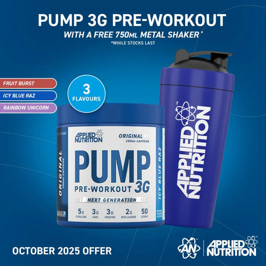 Pump 3G Pre Workout 375g (with Caffeine)