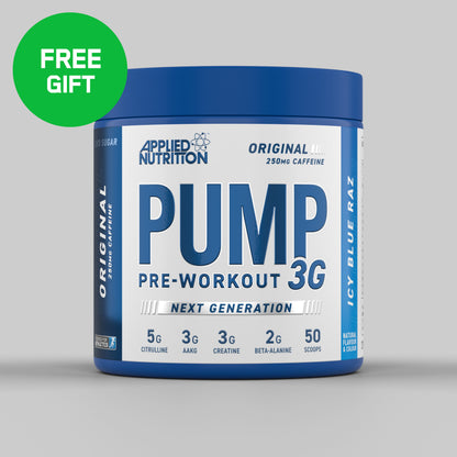 Pump 3G Pre Workout 375g (koffeinnel)