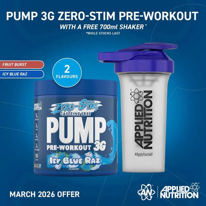 Pump 3G Zero Stim - Caffeine Free Pre-Workout