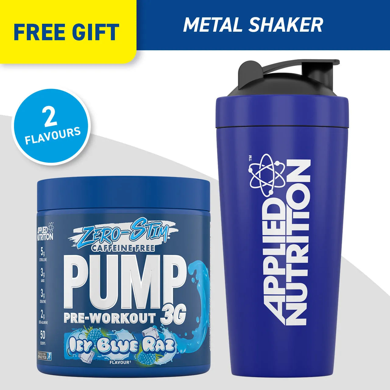 Pump 3G Zero Stim - Caffeine Free Pre-Workout 375g