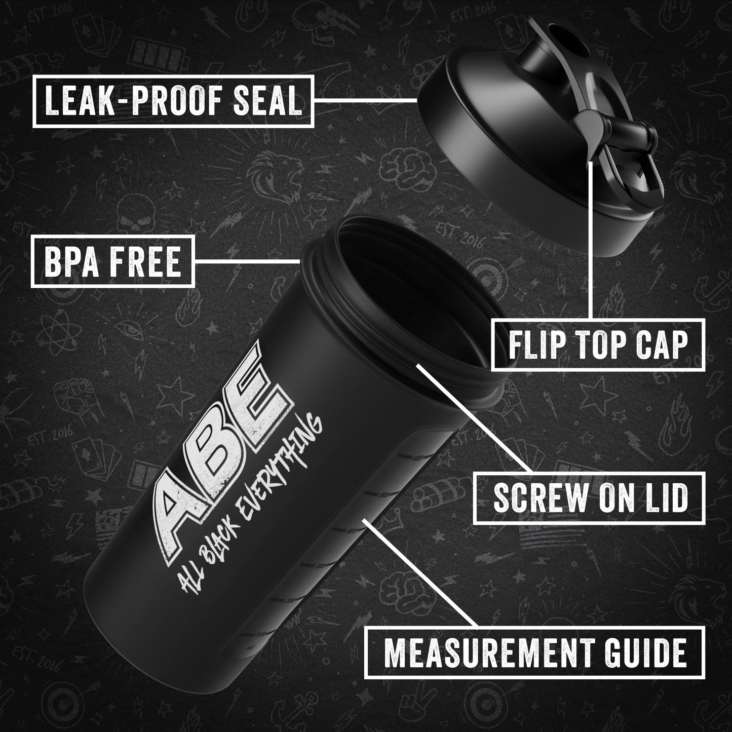 ABE Shaker 600ml