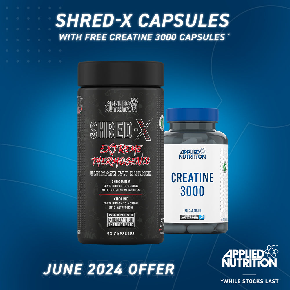 Shred X Extreme Thermogenic Capsules - Shred Fat – Applied Nutrition Ltd