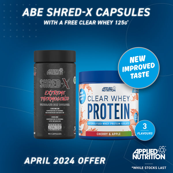 Shred X Extreme Thermogenic Capsules Shred Fat Applied