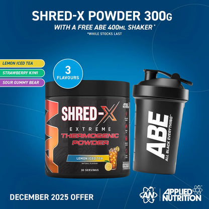 Shred X 300g Fat Burning Thermogenic Powder