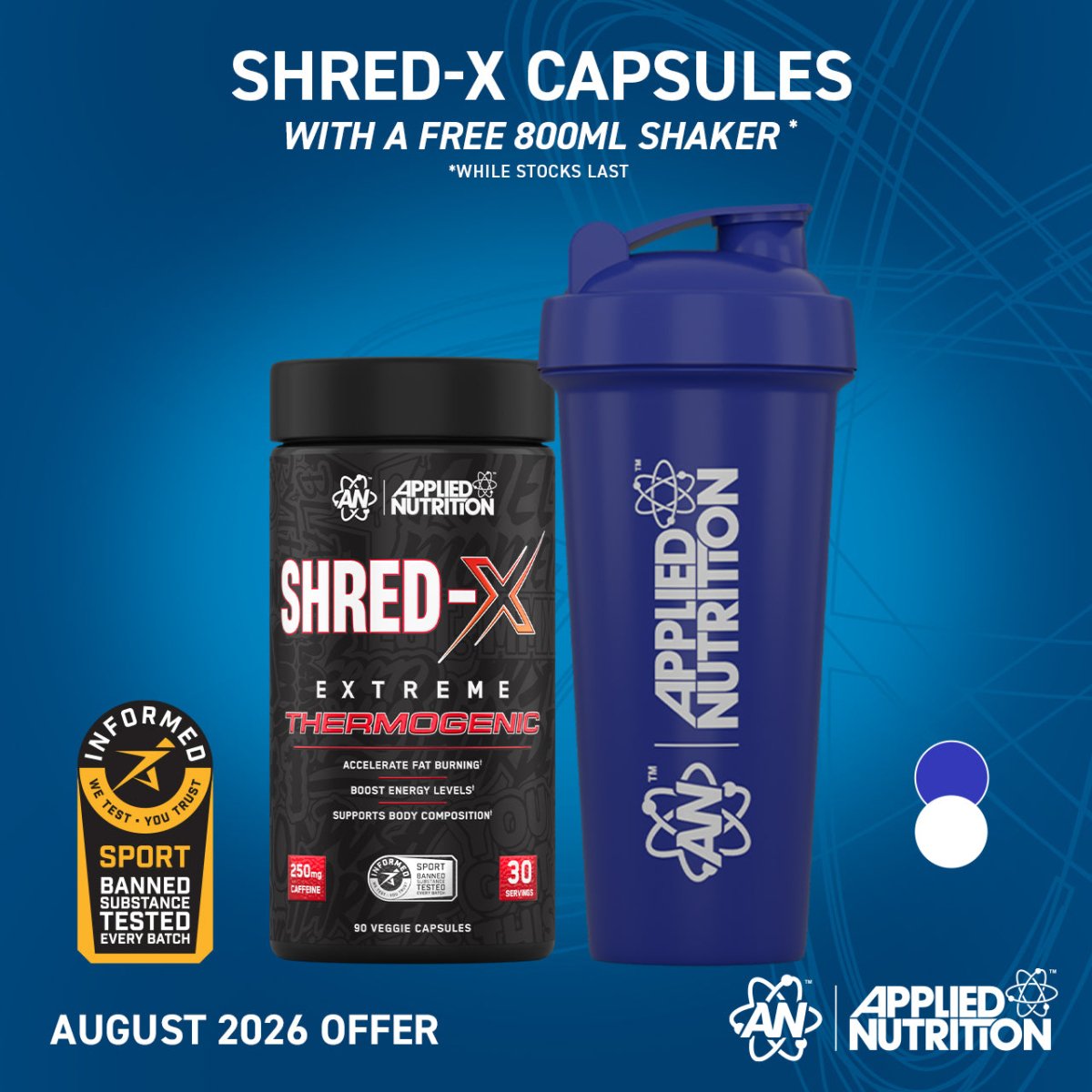 Shred X Ultimate Fat Burner Capsules