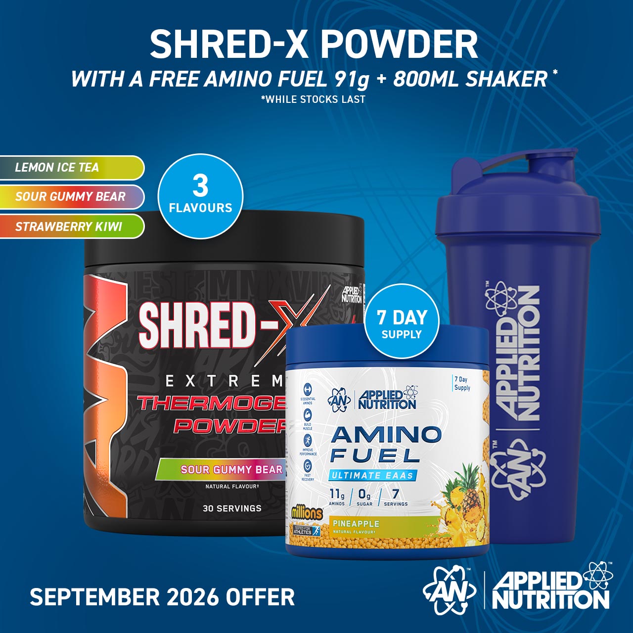 Shred X 300g Fat Burning Thermogenic Powder