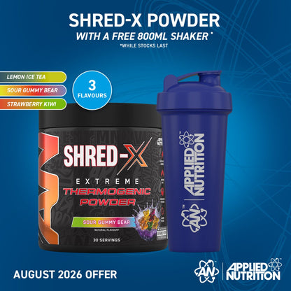 Shred X 300g Fat Burning Thermogenic Powder