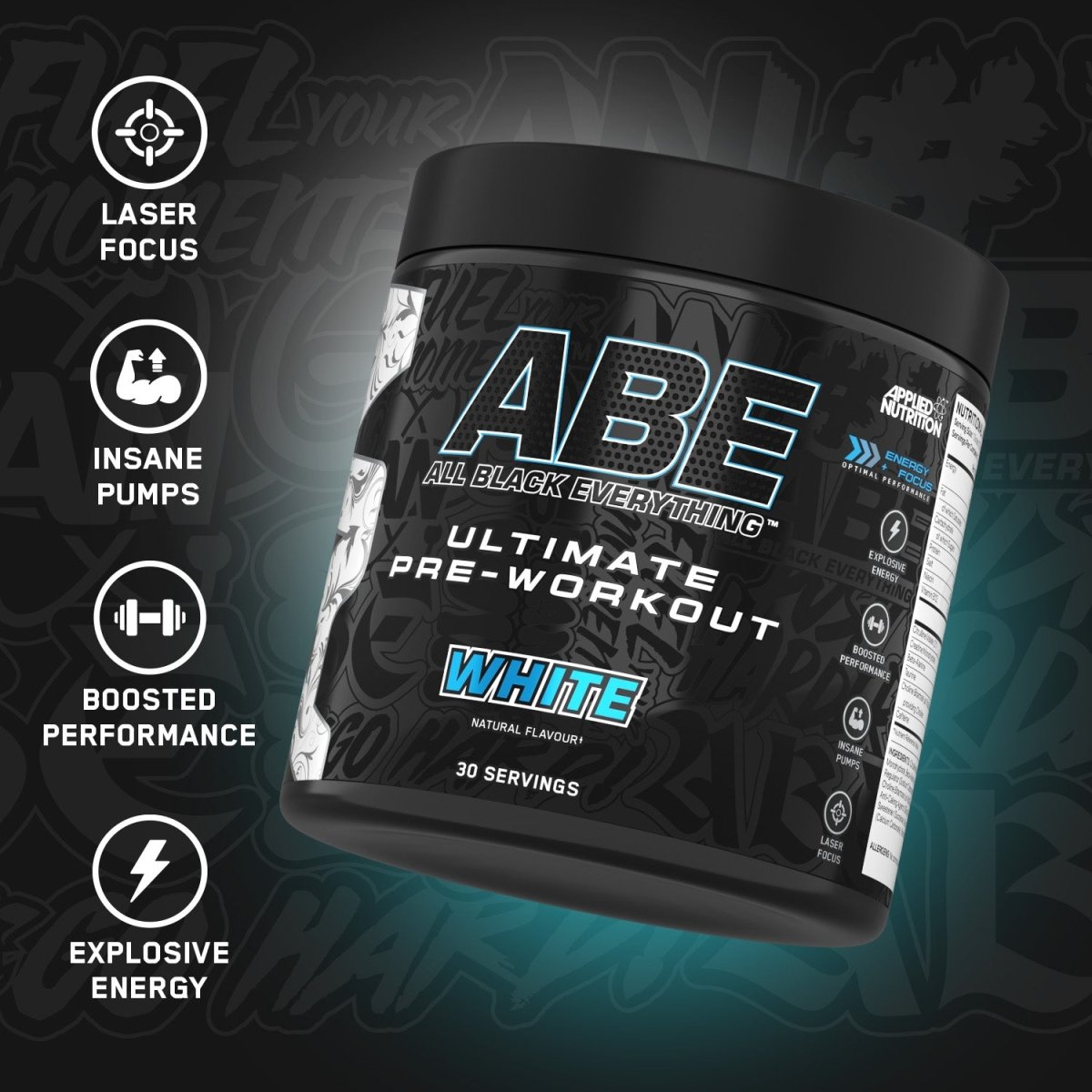 ABE All Black Everything - Extremely Potent Pre-Workout Powder