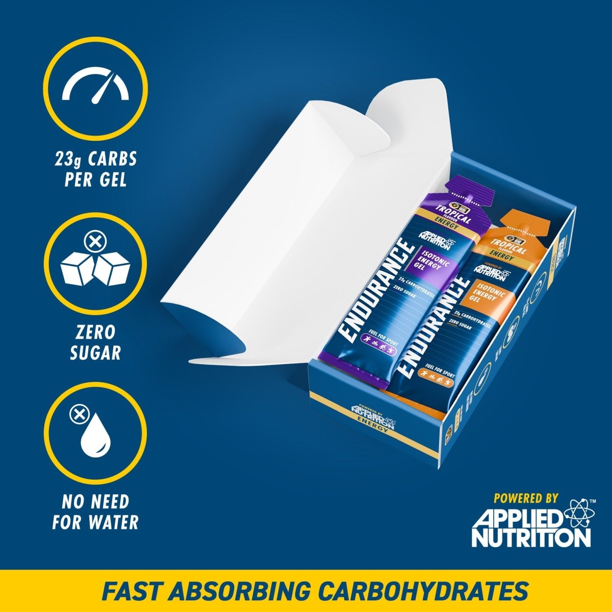 6 PACK - GEL ENDURANCE VARIETY - ENERGY