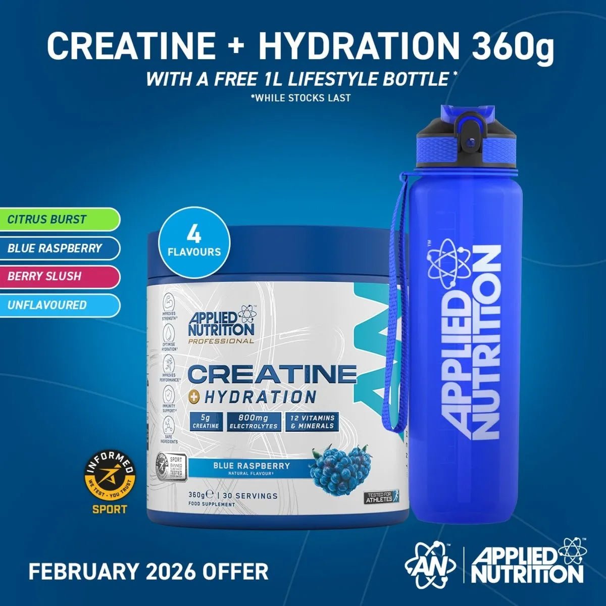 Creatine + Hydration