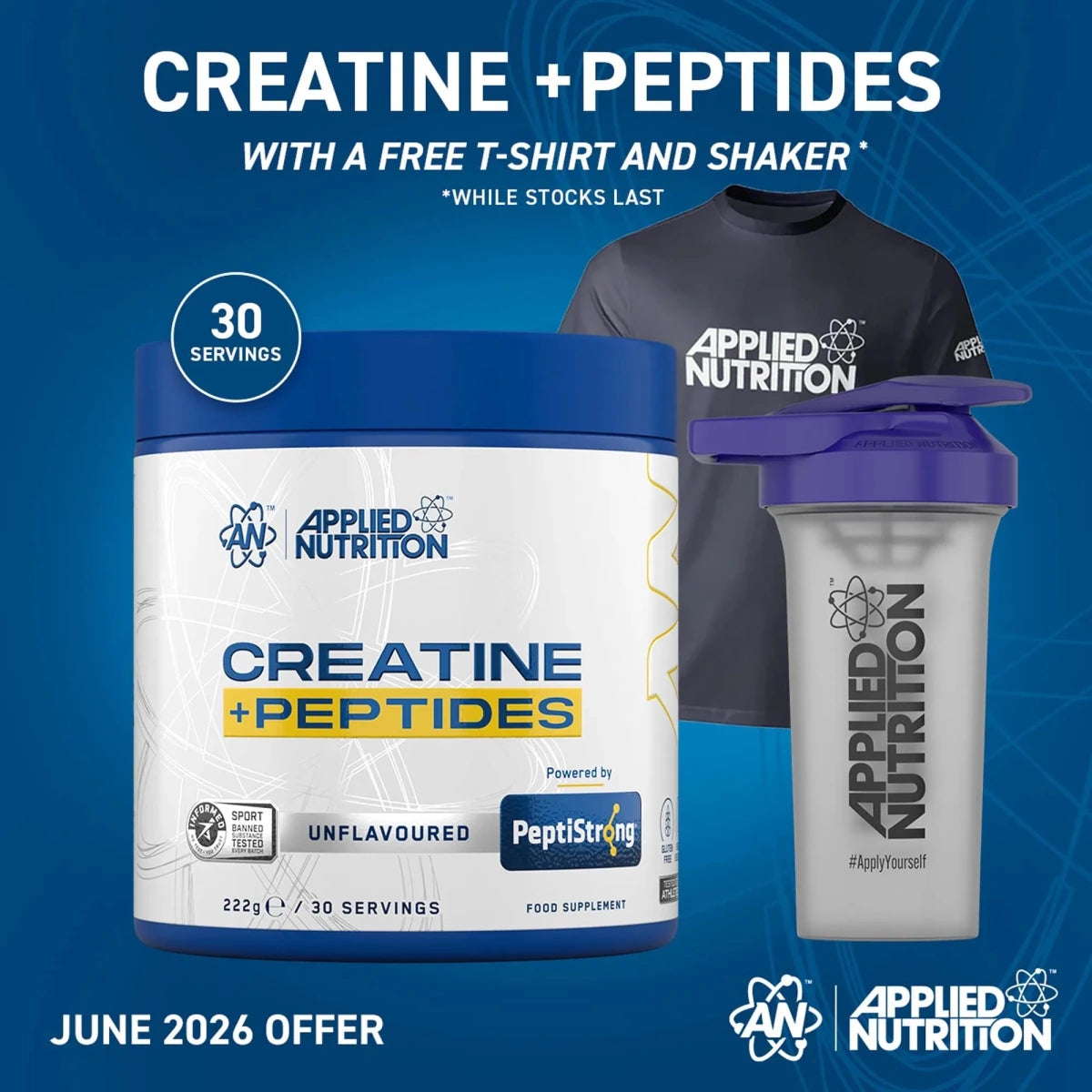 Creatine Monohydrate + Peptide
