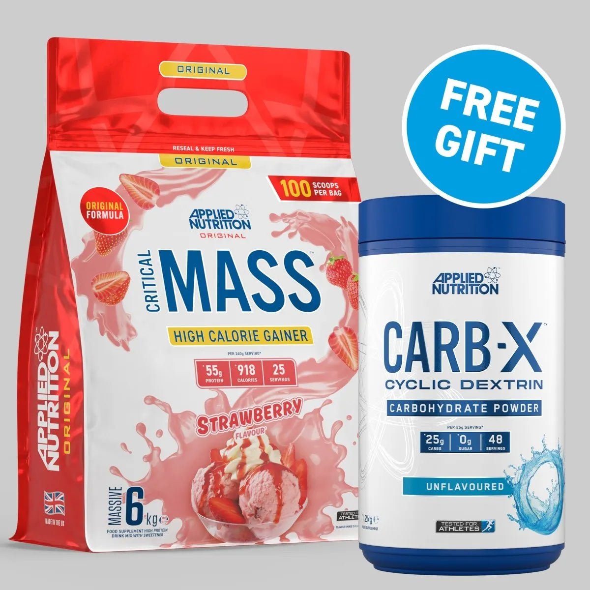 Critical Mass Original 6kg High Calorie Gainer (25 Servings)