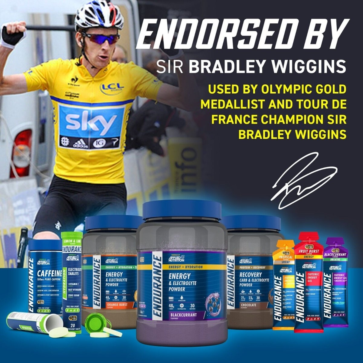 6 PACK - GEL ENDURANCE VARIETY - ENERGY