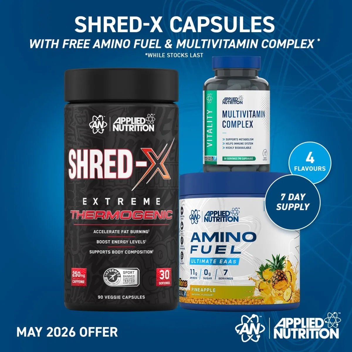 Shred X Ultimate Fat Burner Capsules