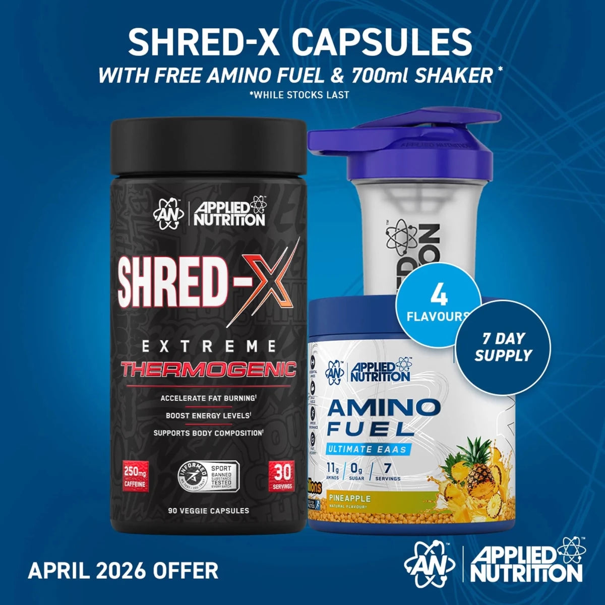 Shred X Ultimate Fat Burner Capsules