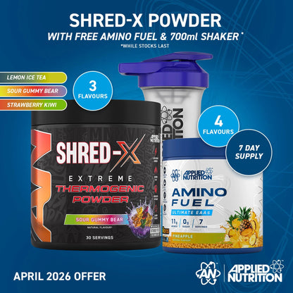 Shred X 300g Fat Burning Thermogenic Powder
