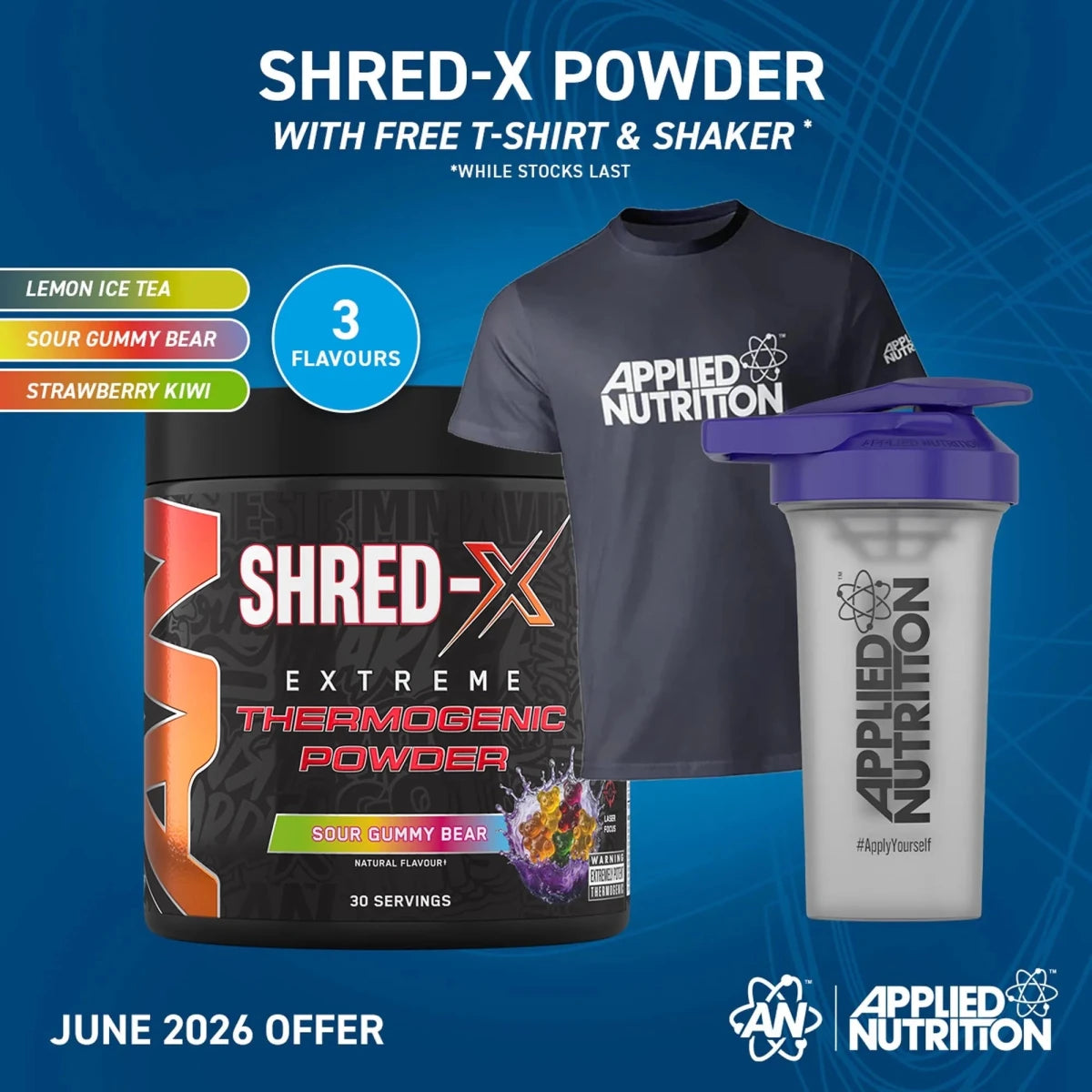 Shred X 300g Fat Burning Thermogenic Powder