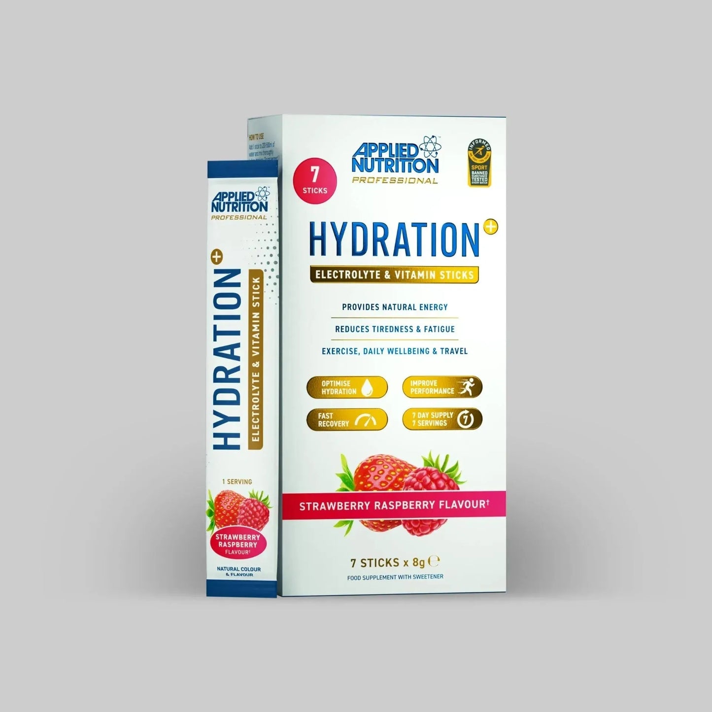 Hydration+ Electrolyte & Vitamin Powder Stick Pack
