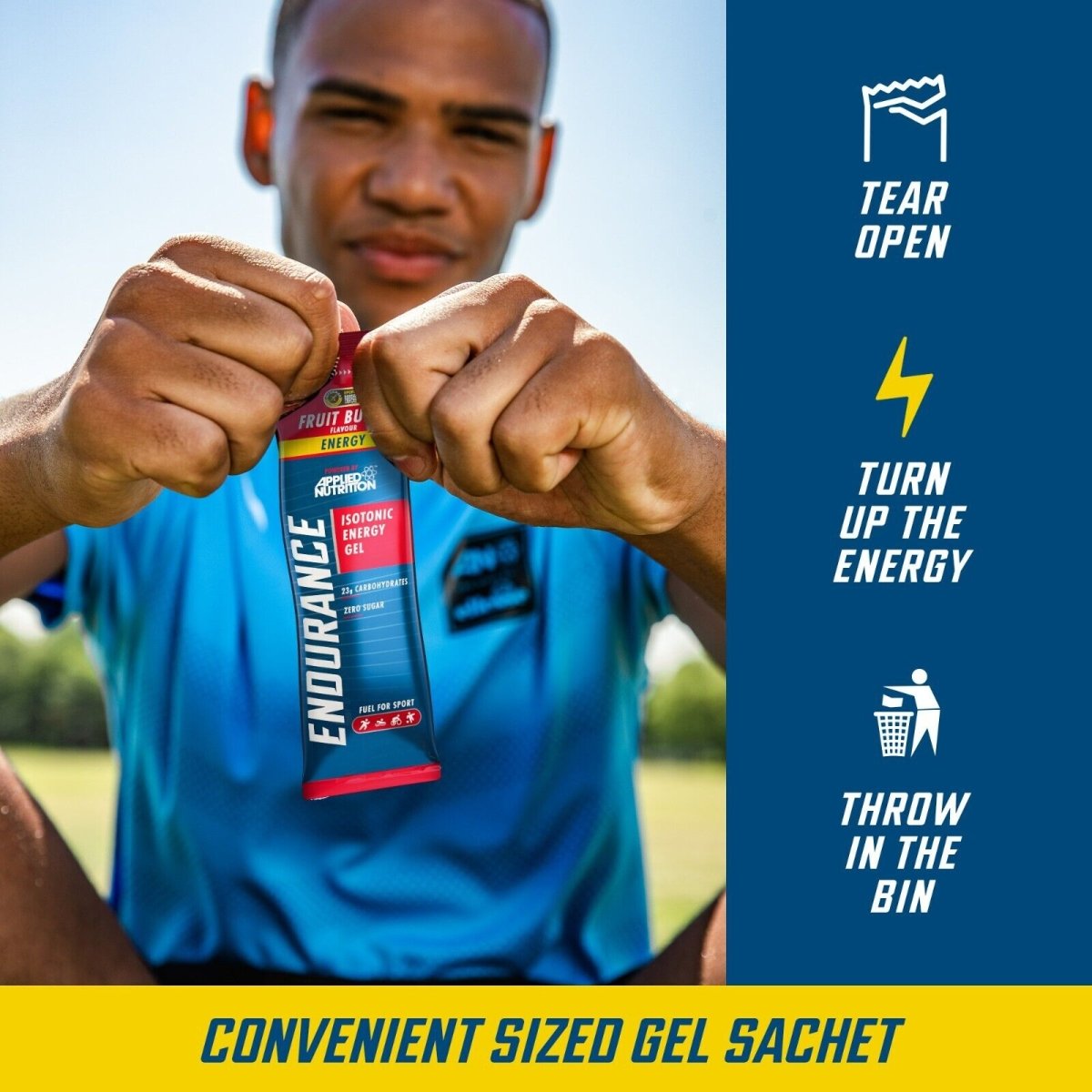 6 PACK - GEL ENDURANCE VARIETY - ENERGY
