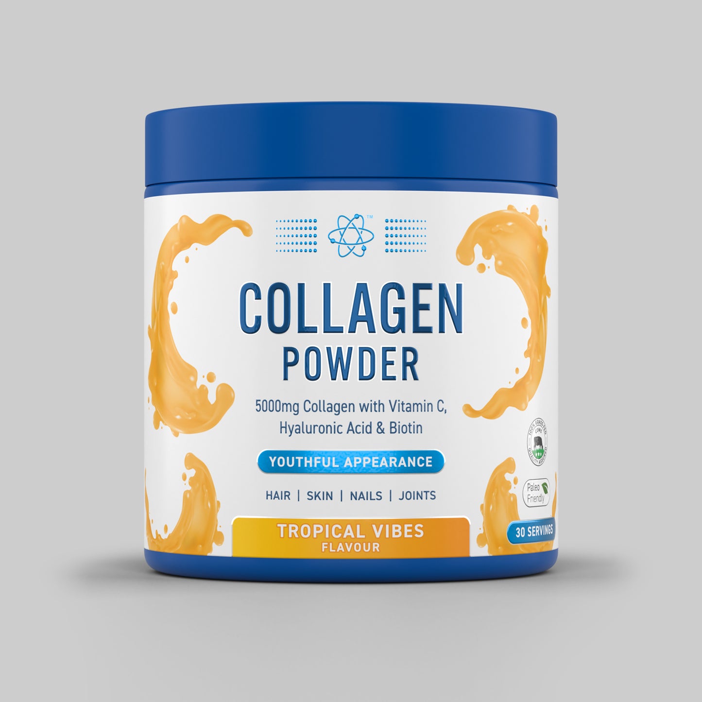 Collagen Beauty Supplement with Vitamin C, Biotin and Hyaluronic Acid