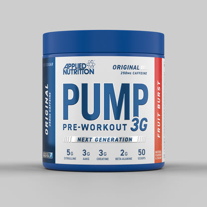 Pump 3G Pre Workout 375g (with Caffeine)